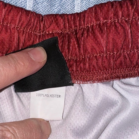 Invicta Kuru Anime x Gym Shorts Mens S Madara Uchiha Naruto Burgundy - Picture 4 of 7